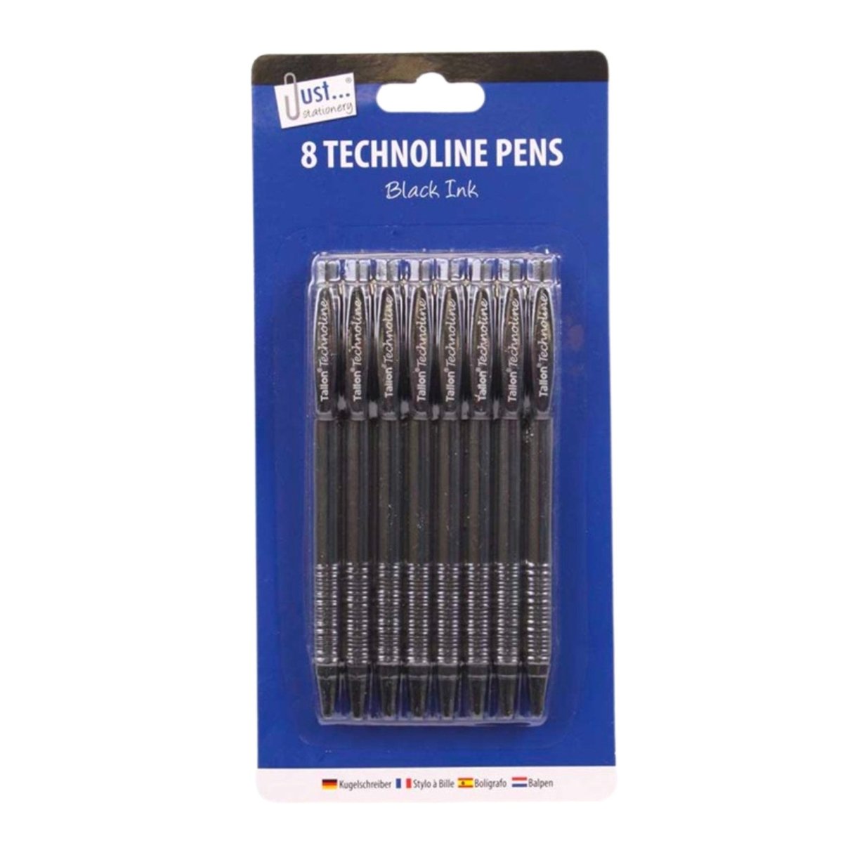 Technoline Pens Set 8pk - PoundToys