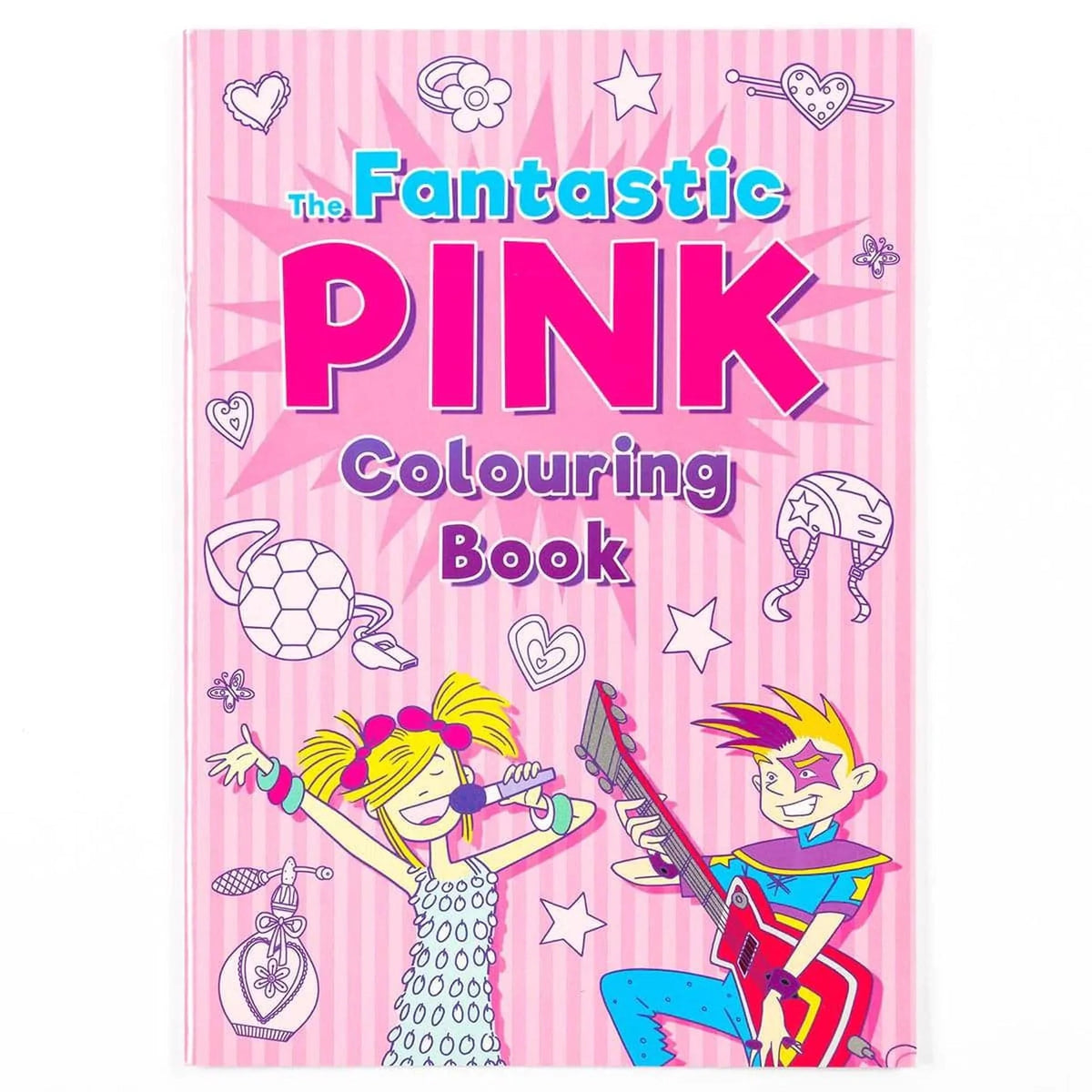 The Fantastic Pink Colouring Book - Kids Party Craft