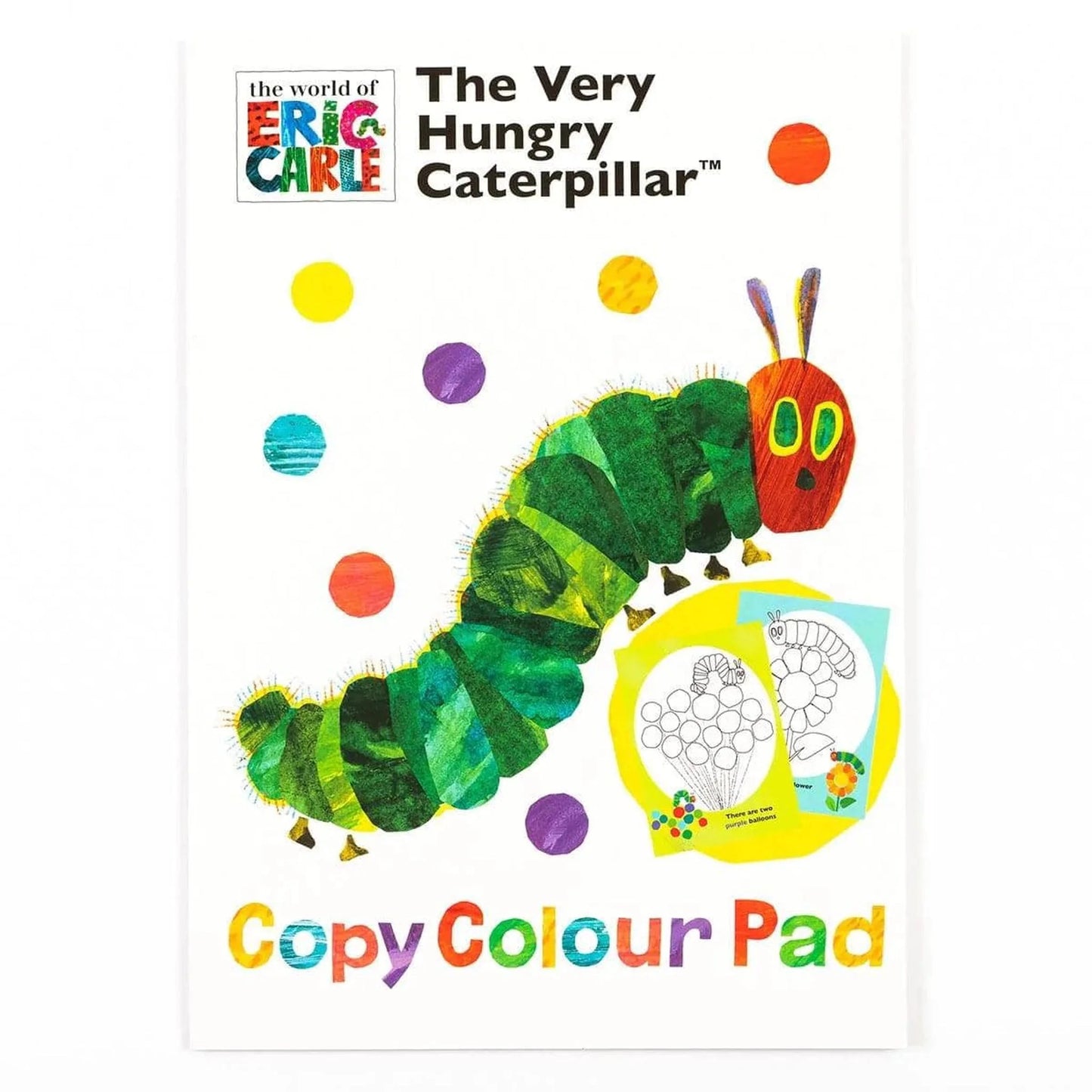 The Very Hungry Caterpillar Copy Colour Pad - PoundToys