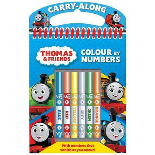 Thomas and Friends Colour by Numbers - PoundToys