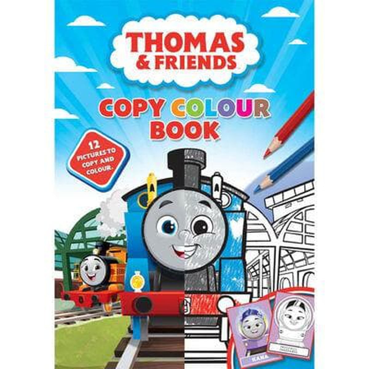 Thomas & Friends Copy Colouring Book - PoundToys