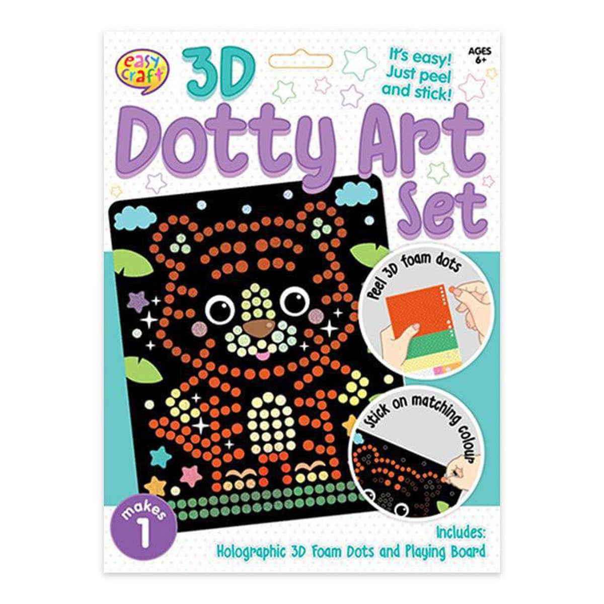 Tiger Dotty Art Kit - PoundToys