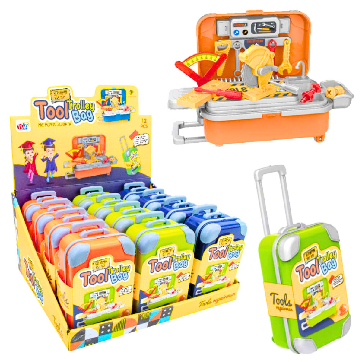 Tool Suitcase Playset - PoundToys