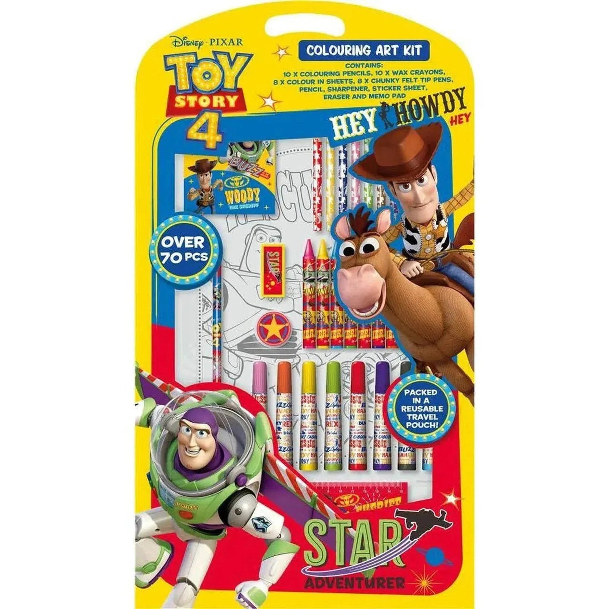 Toy Story 4 Colouring Art Kit - PoundToys