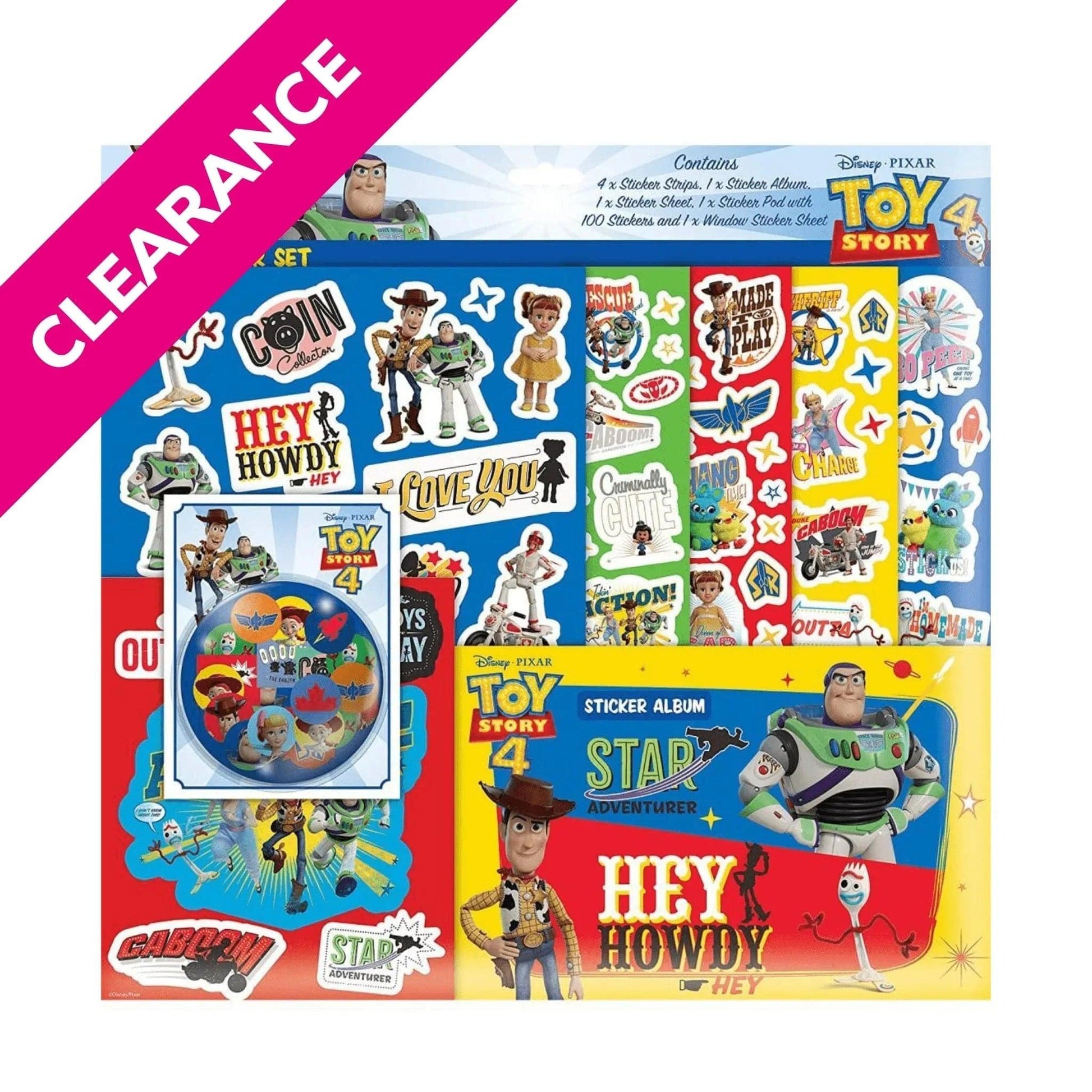 Toy Story 4 Mega Sticker Set - PoundToys