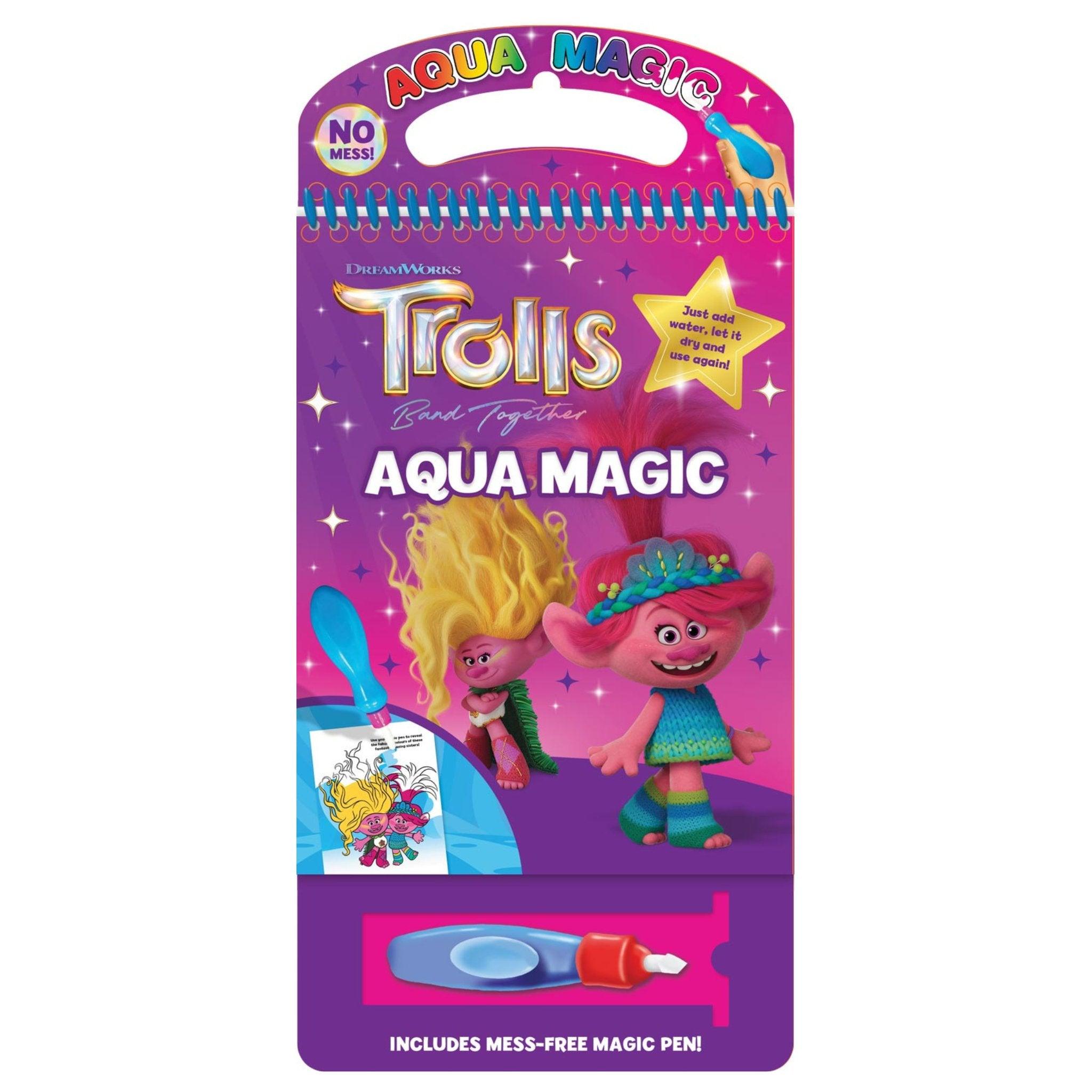 Trolls Band Together Aqua Magic Book - PoundToys