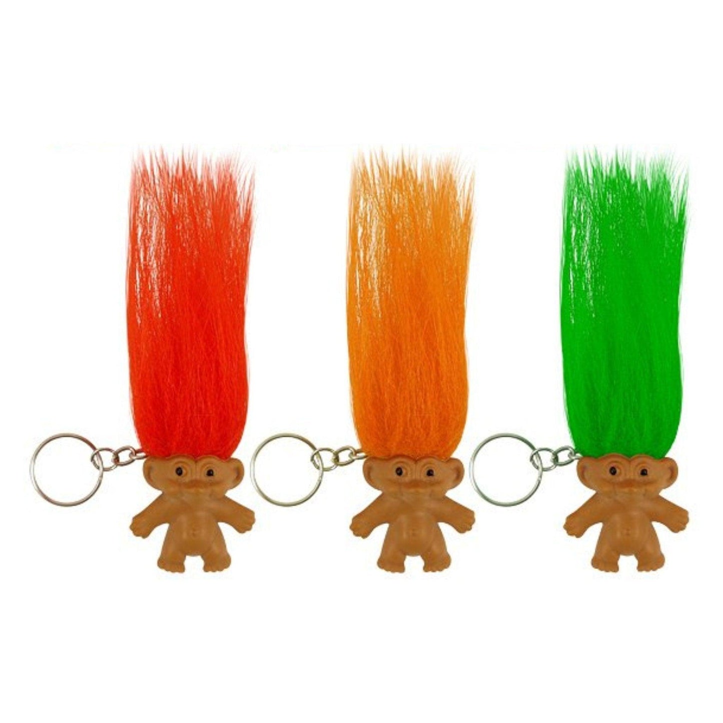 Trolls with Hair Keychain - PoundToys