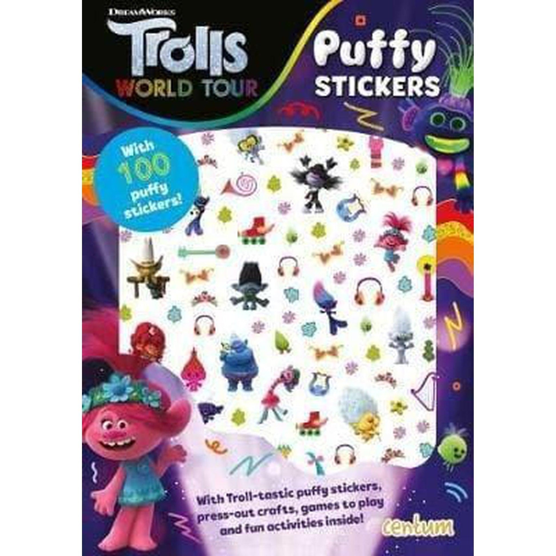 Trolls World Tour Puffy Sticker Book - PoundToys