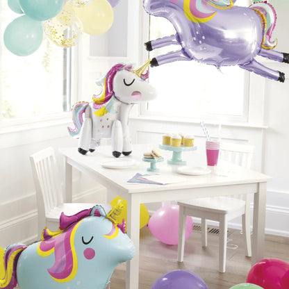 Unicorn 9" Dinner Plates 8pk - PoundToys