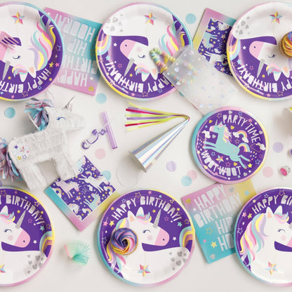 Unicorn 9oz Paper Cups 8pk - PoundToys