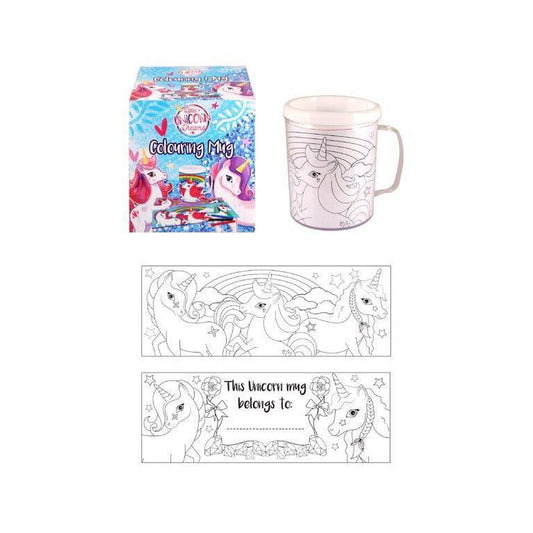 Unicorn Colour in Mug - PoundToys