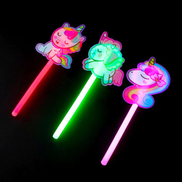 Unicorn Glow In The Dark Wand - PoundToys