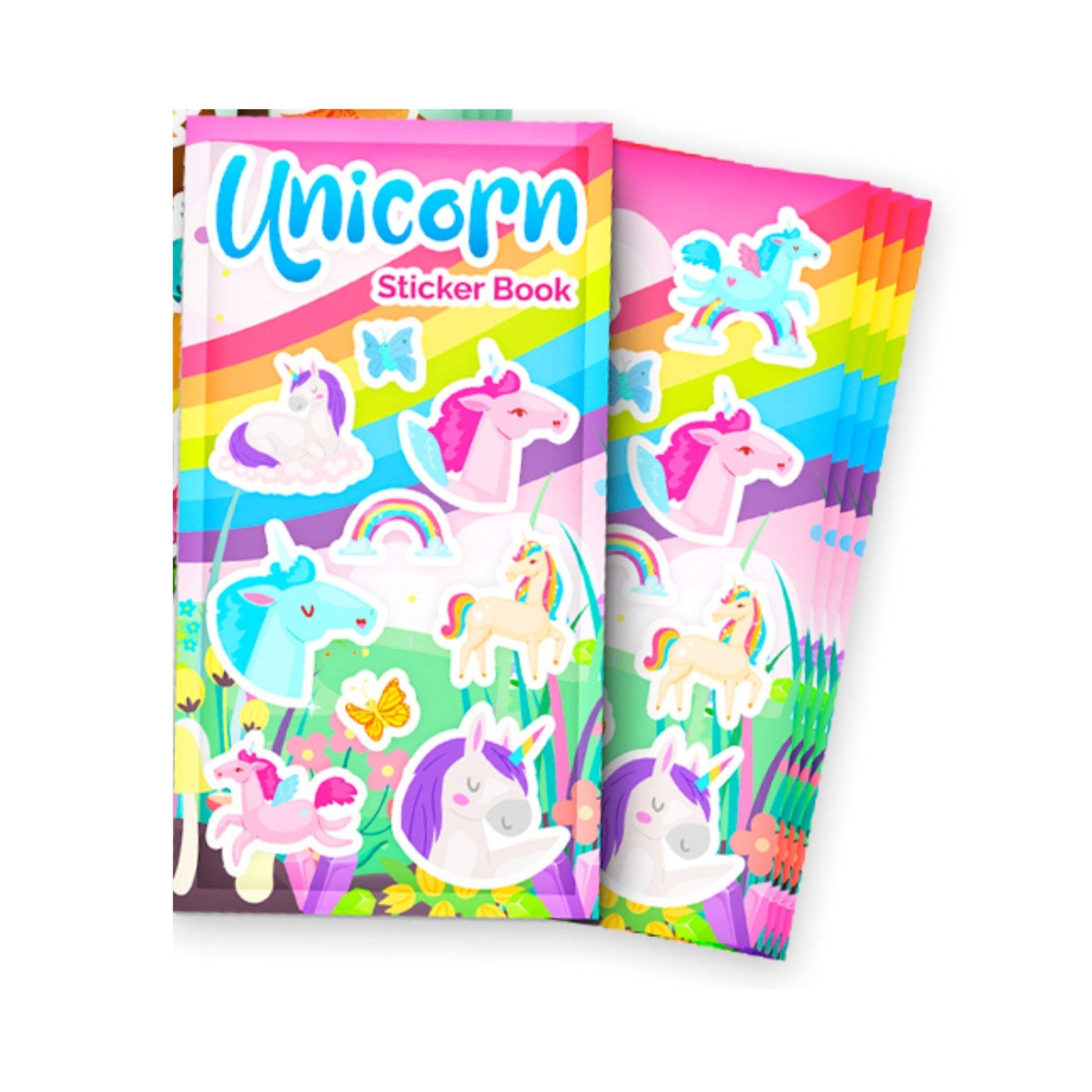 Unicorn Mini Sticker Book (12 sheets) - PoundToys