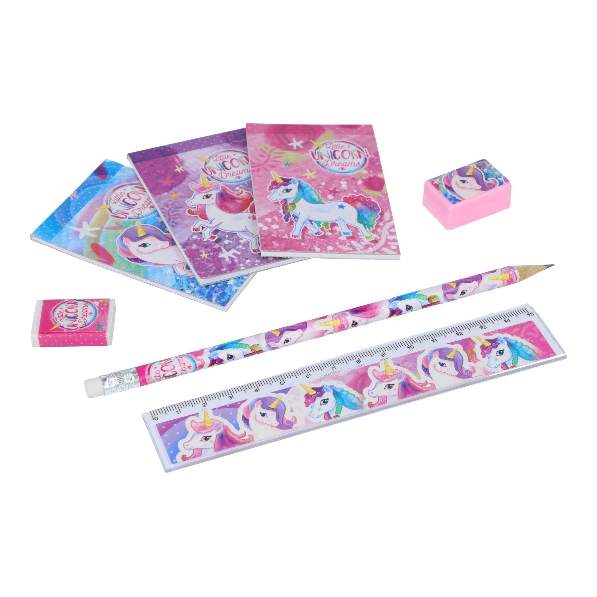 Unicorn Stationery Set 5pc - PoundToys