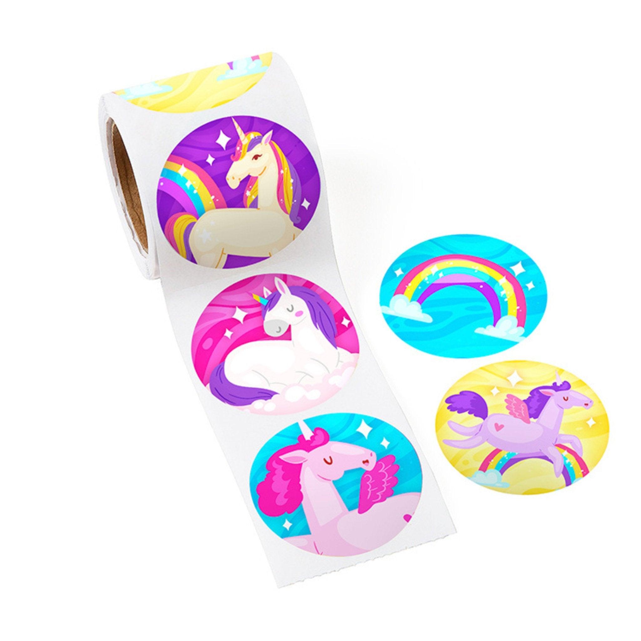 Unicorn Sticker Roll (200 Stickers) - PoundToys