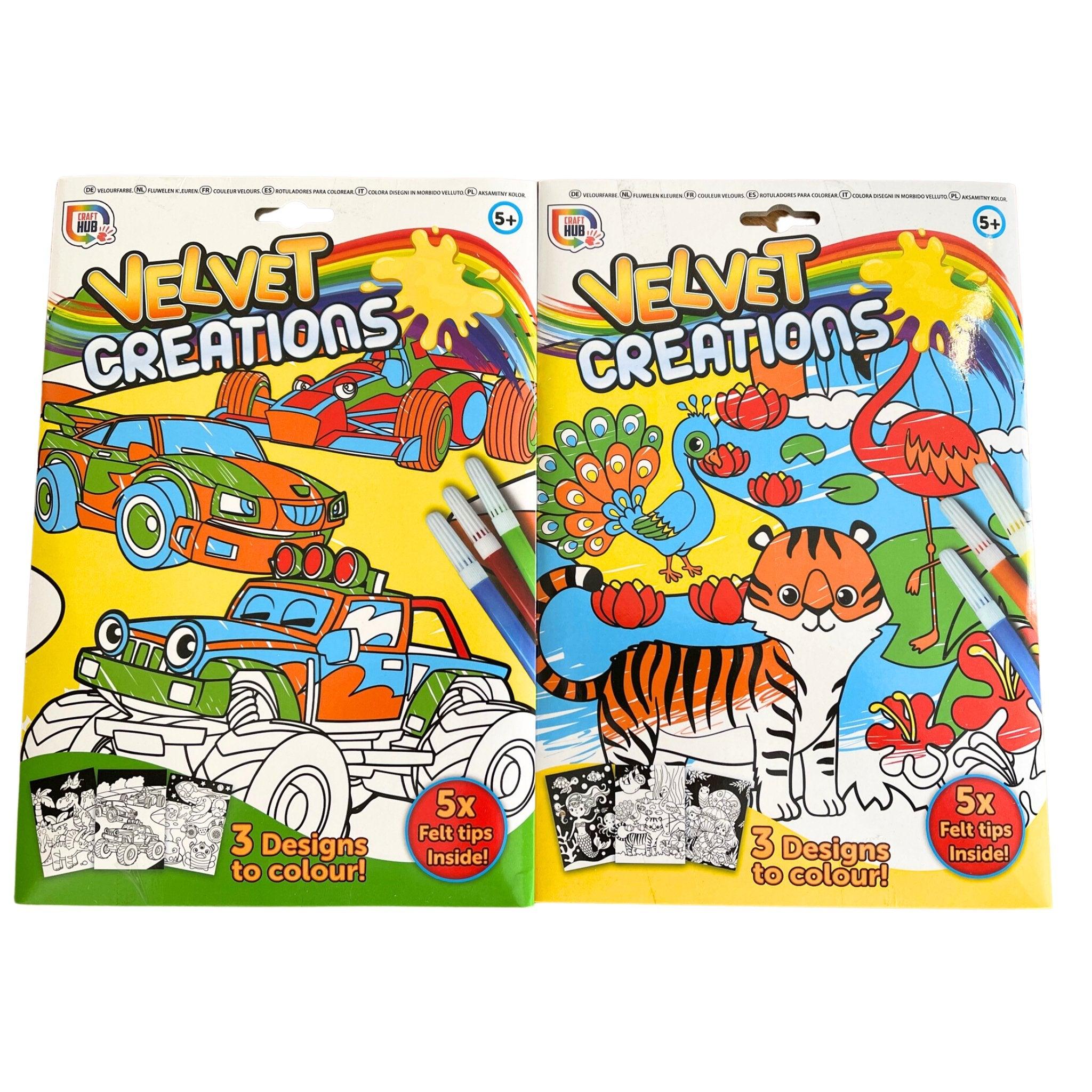 Velvet Creations Colouring Set - PoundToys