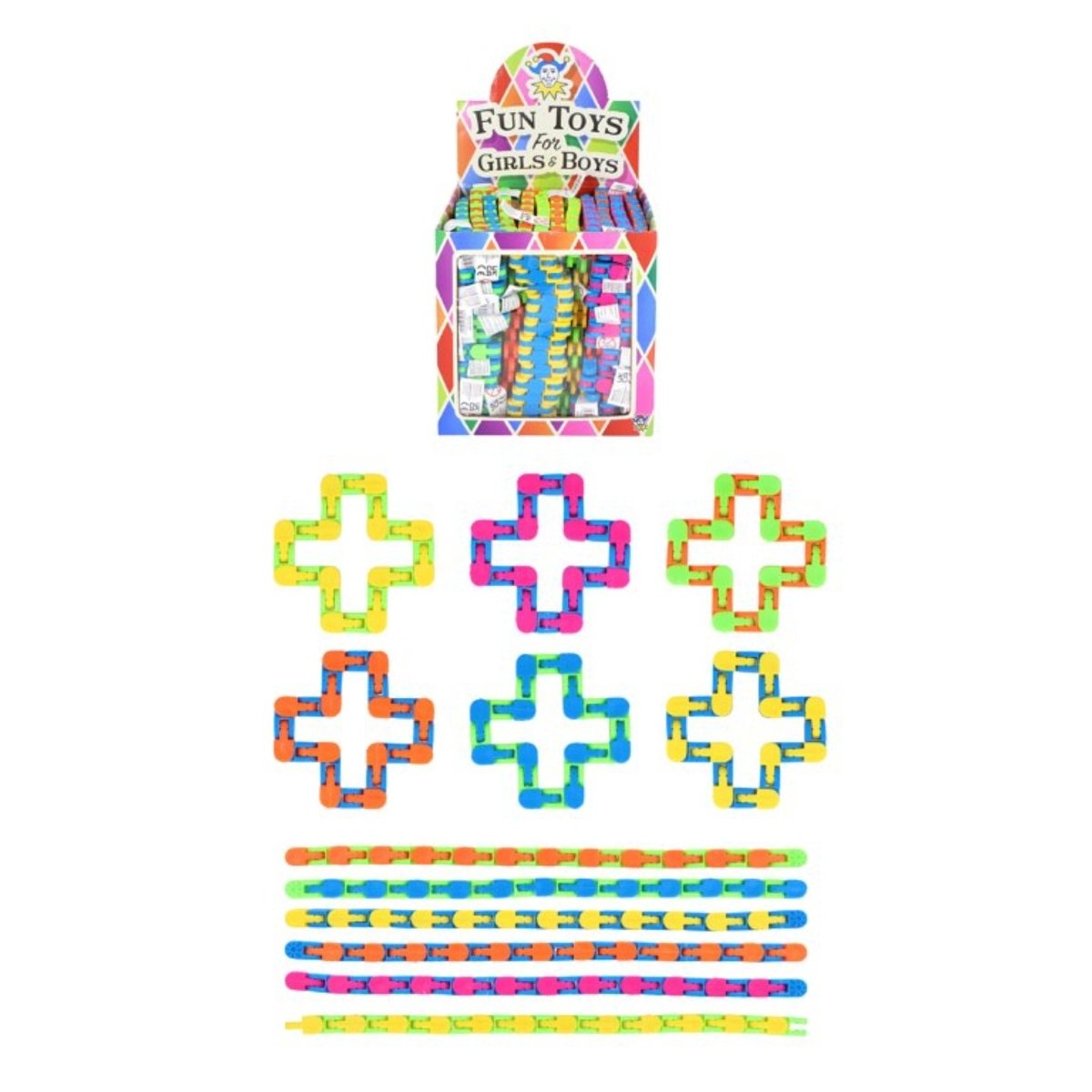 Wacky Track Puzzle Chain (26.5cm) - PoundToys