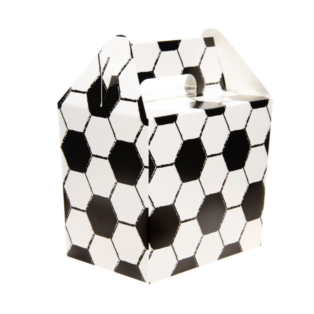 White and Black Football Lunch Box - PoundToys