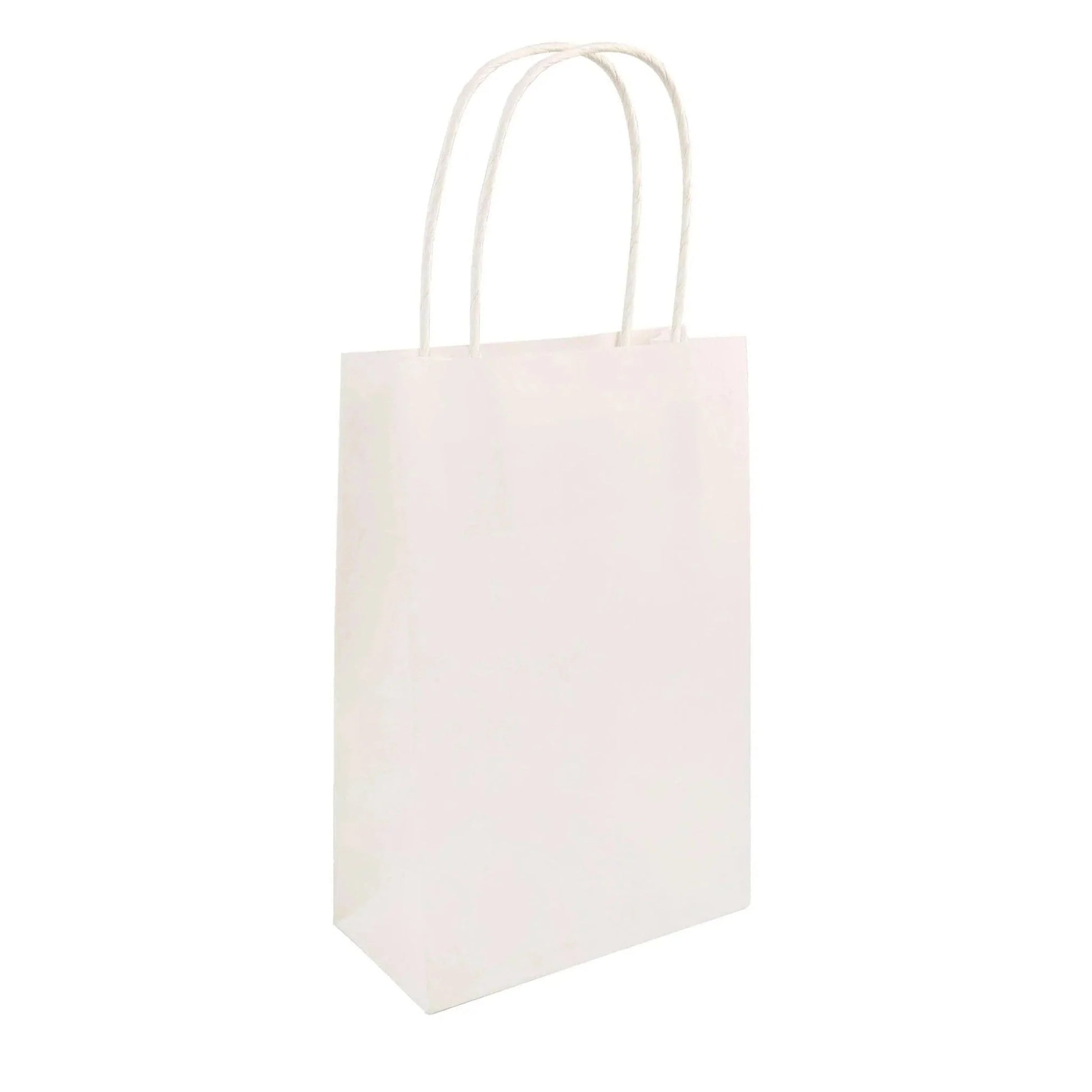 White Paper Party Bags - PoundToys