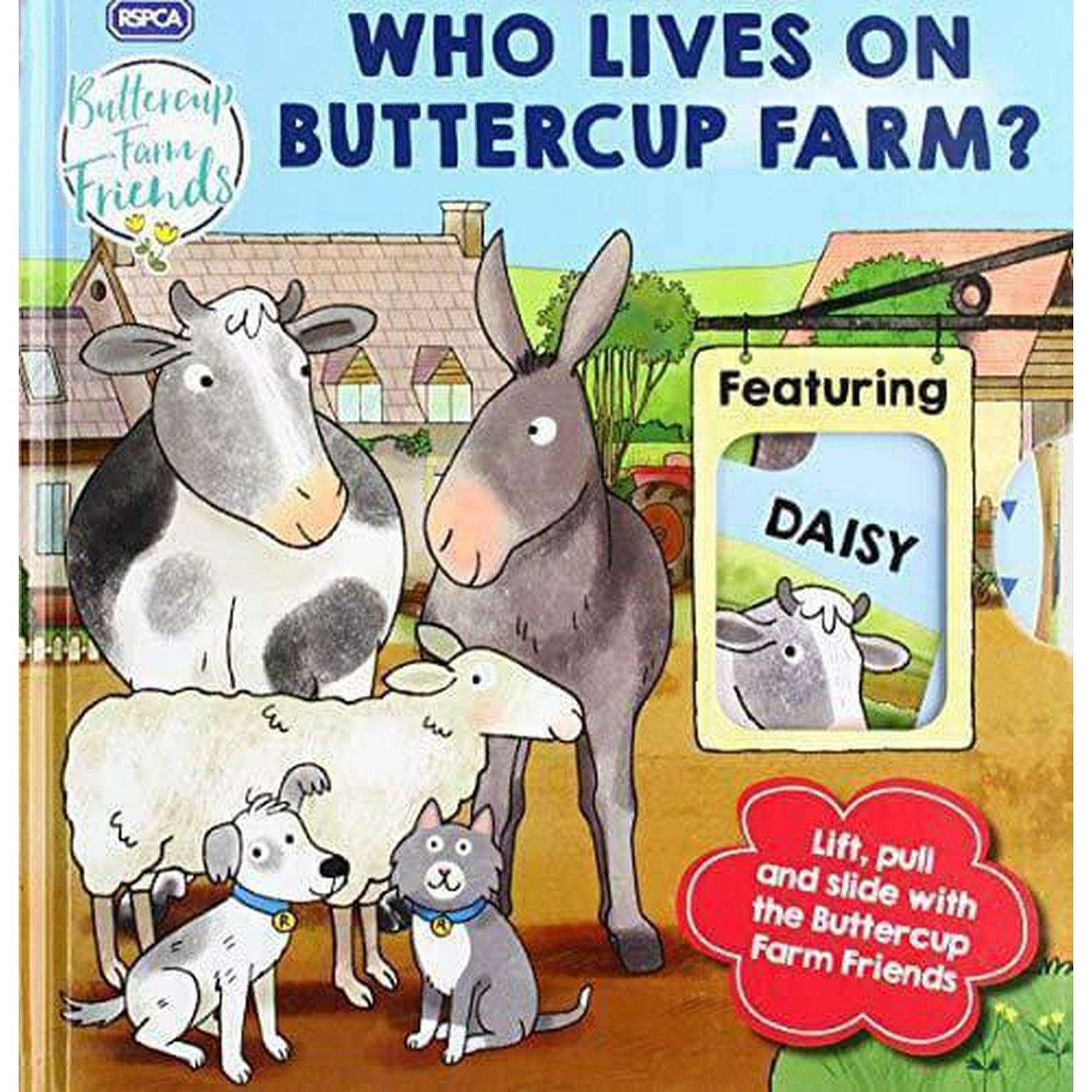 Who Lives On Buttercup Farm Hardback Book - PoundToys