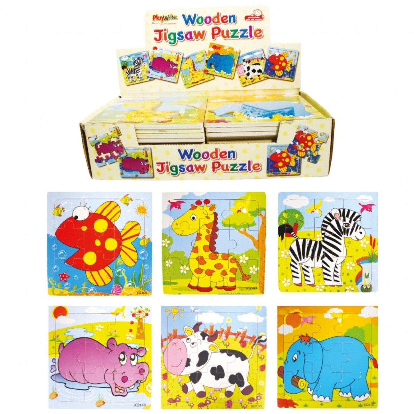 Wooden Animal Jigsaw - PoundToys