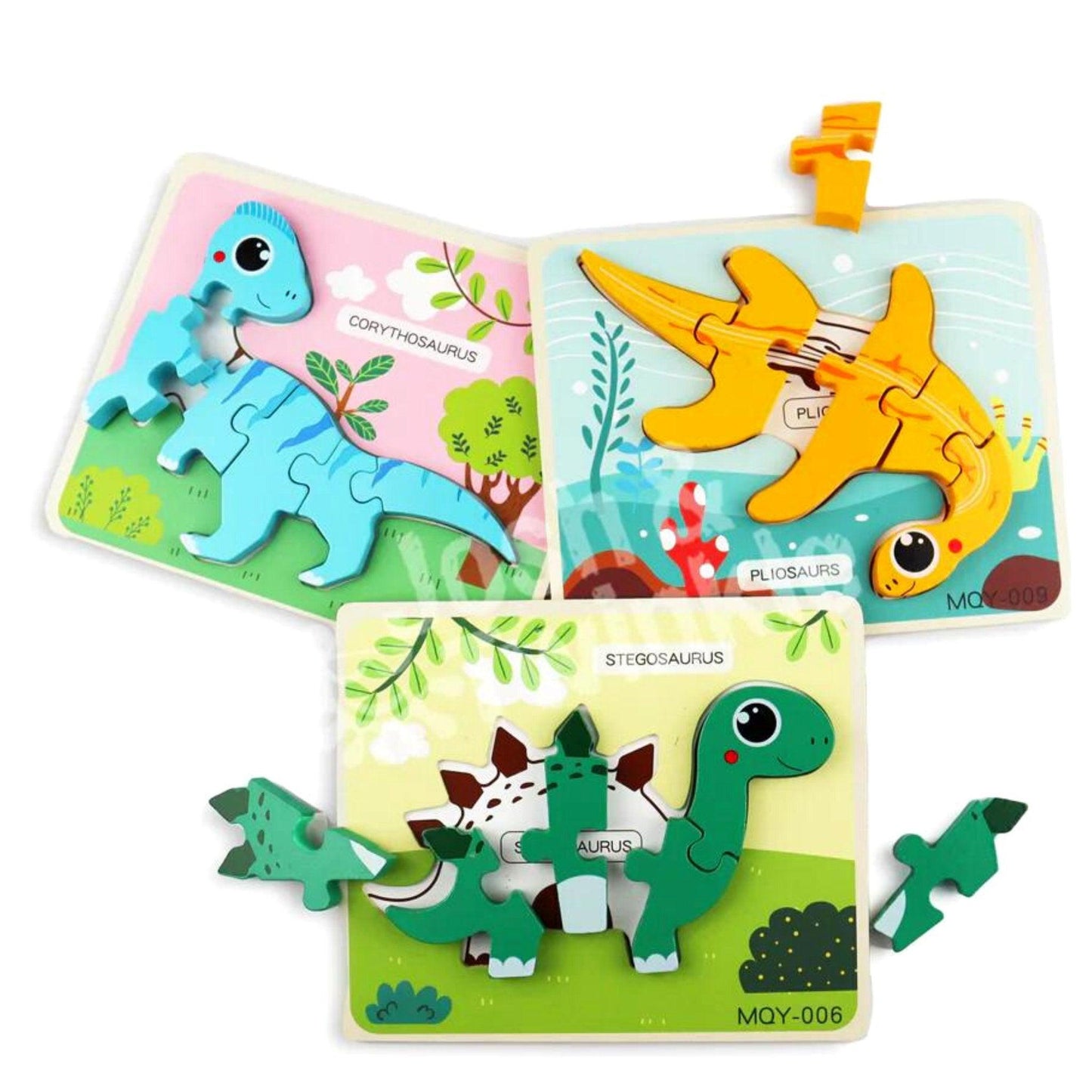 Wooden Dinosaur Puzzle - PoundToys