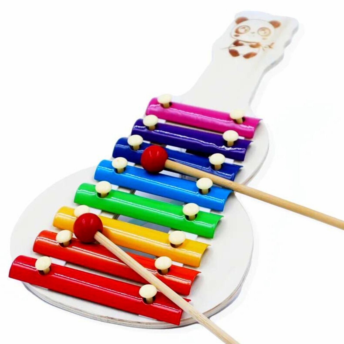 Wooden Guitar Shaped Xylophone - PoundToys