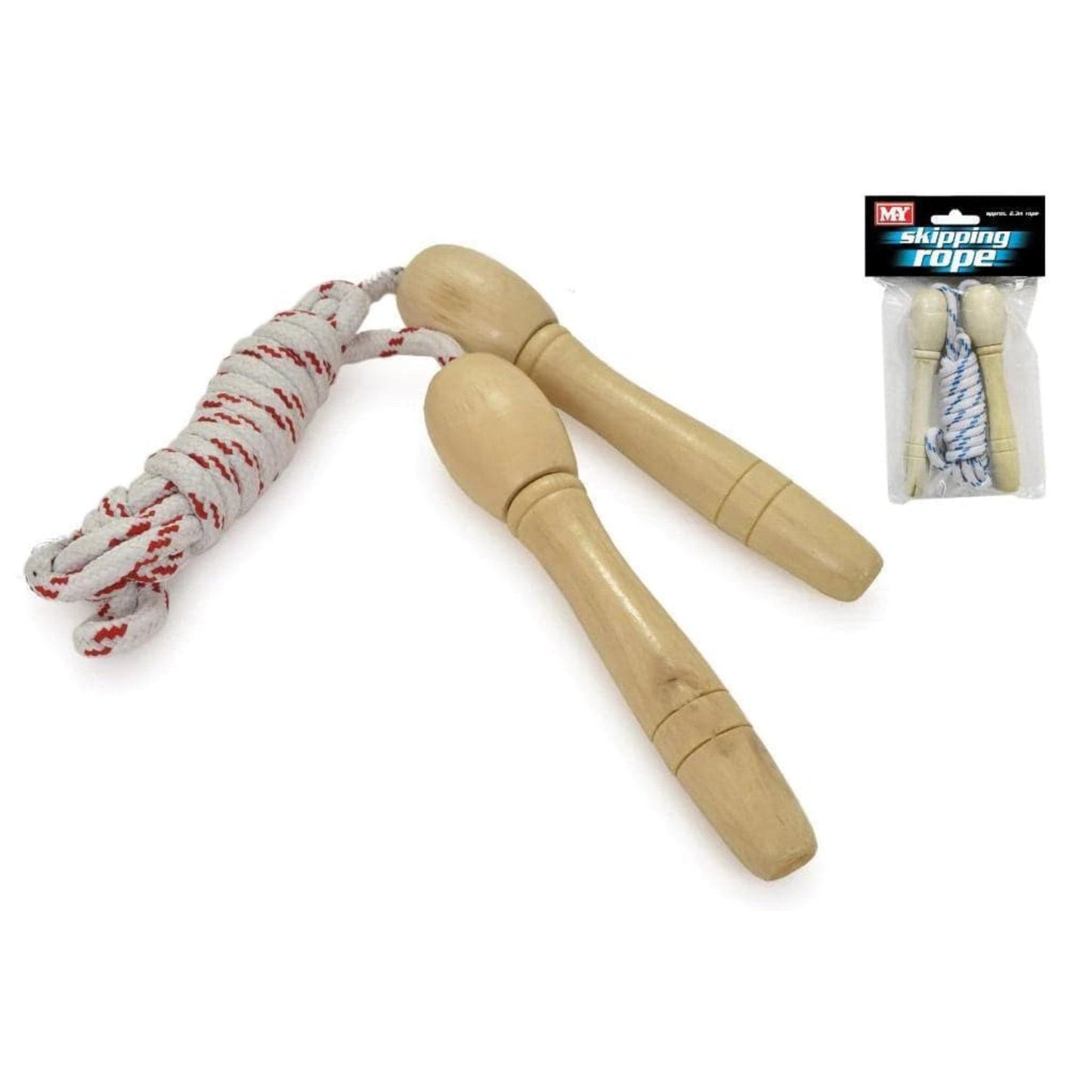 Wooden Handle Skipping Rope - PoundToys