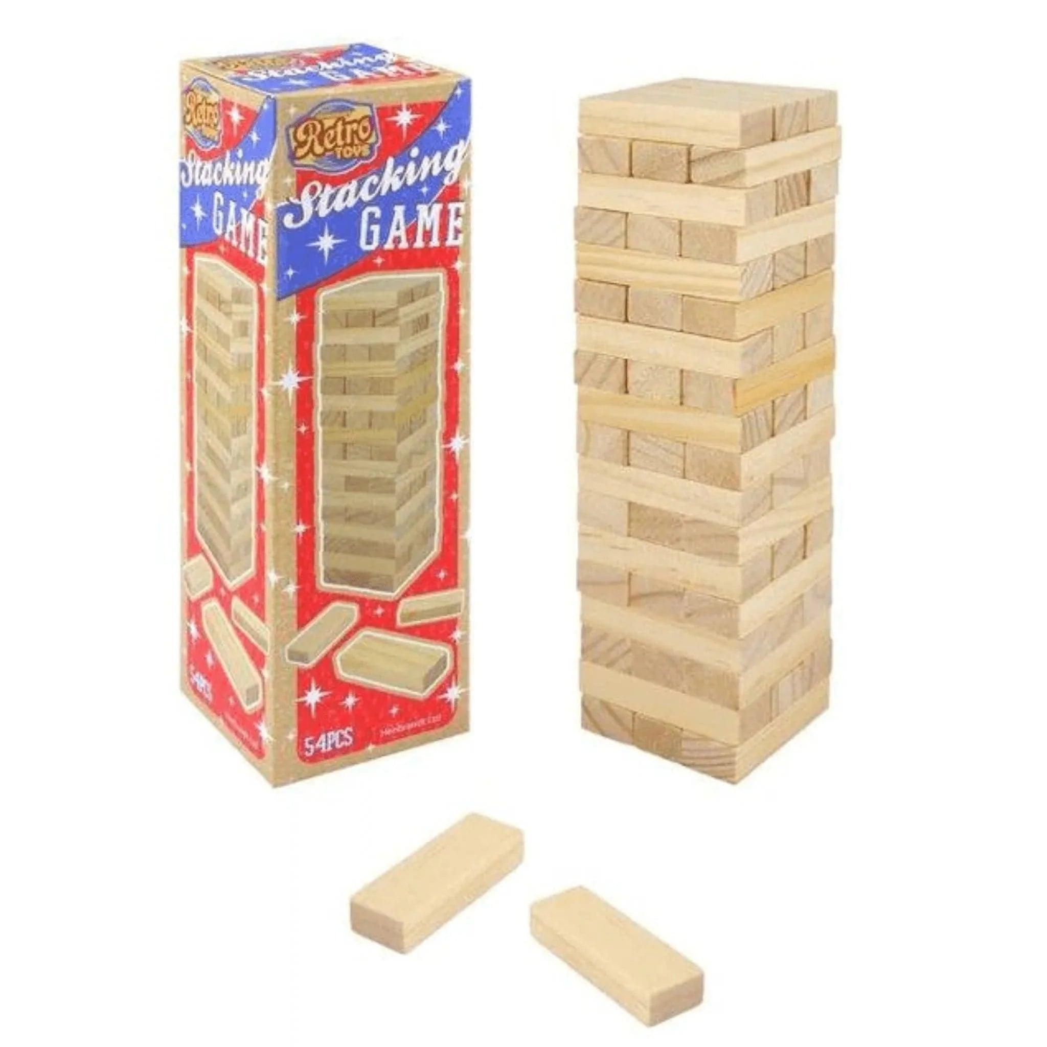 Wooden Jenga Stacking Game - PoundToys