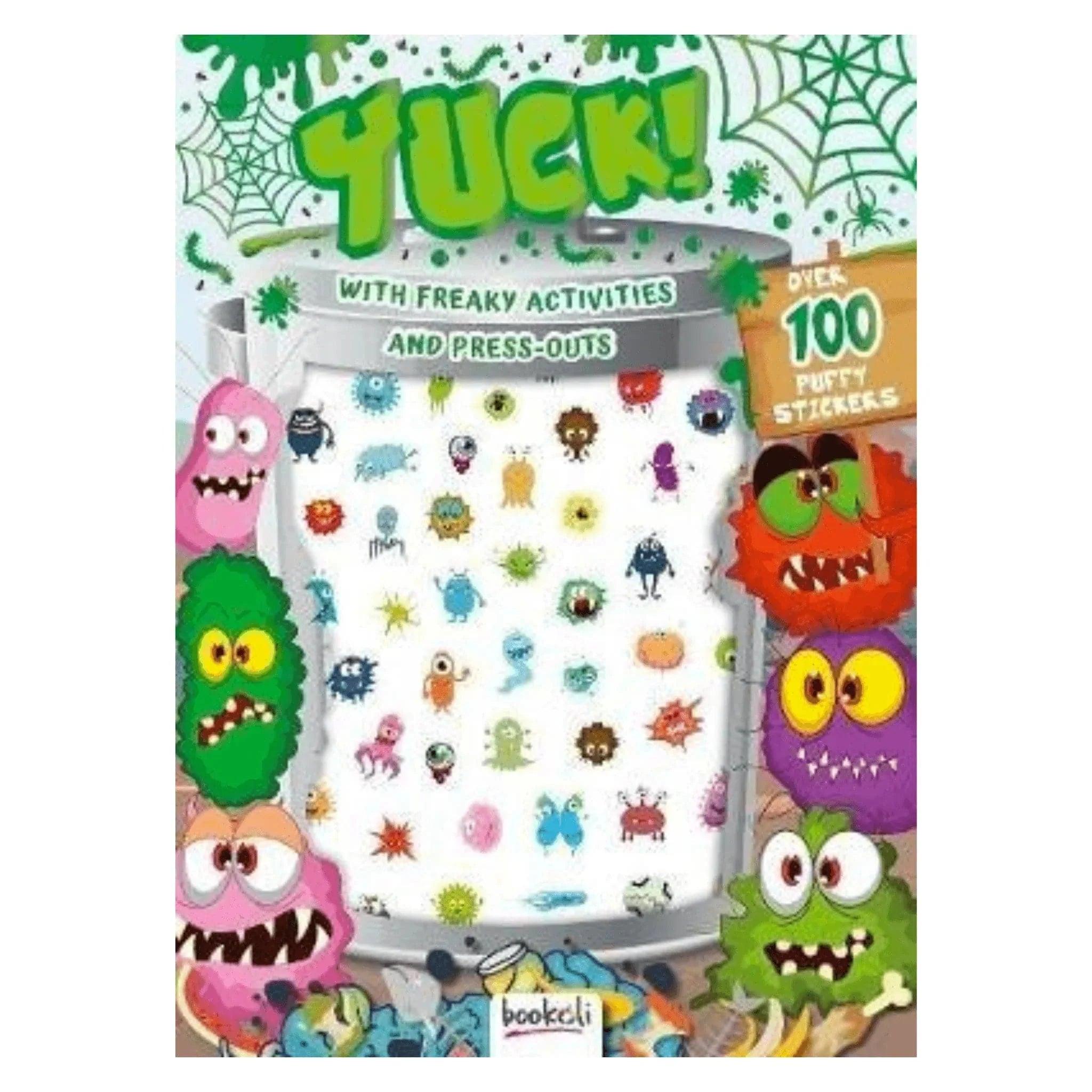 Yuck! Press Outs And Stickers Book - PoundToys